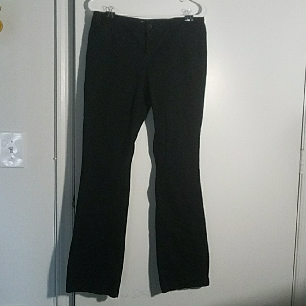 Black Women's Flared Slacks